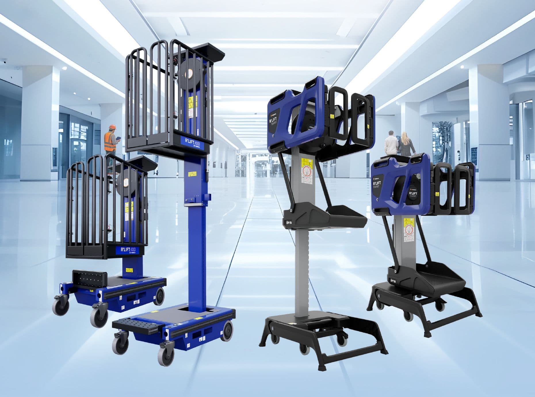 Plates-formes élévatrices manuelles R'LIFT & R'LIFT SMART